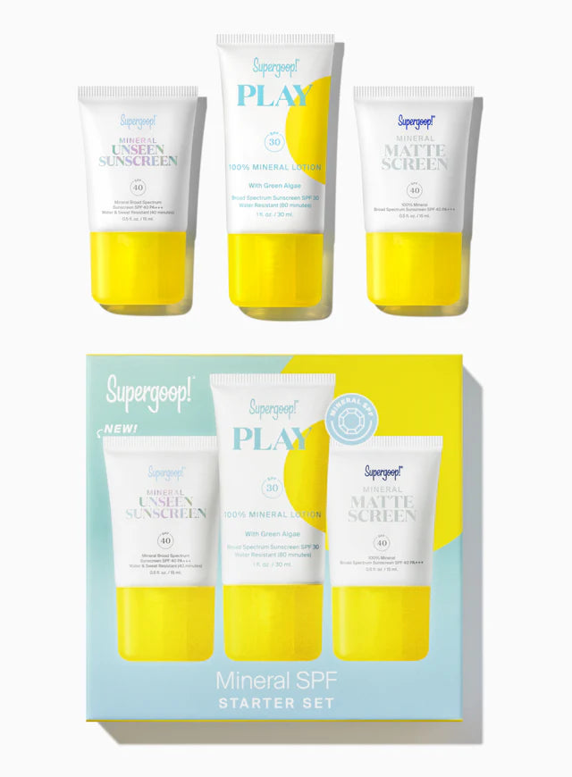 Supergoop Mineral SPF Starter Set