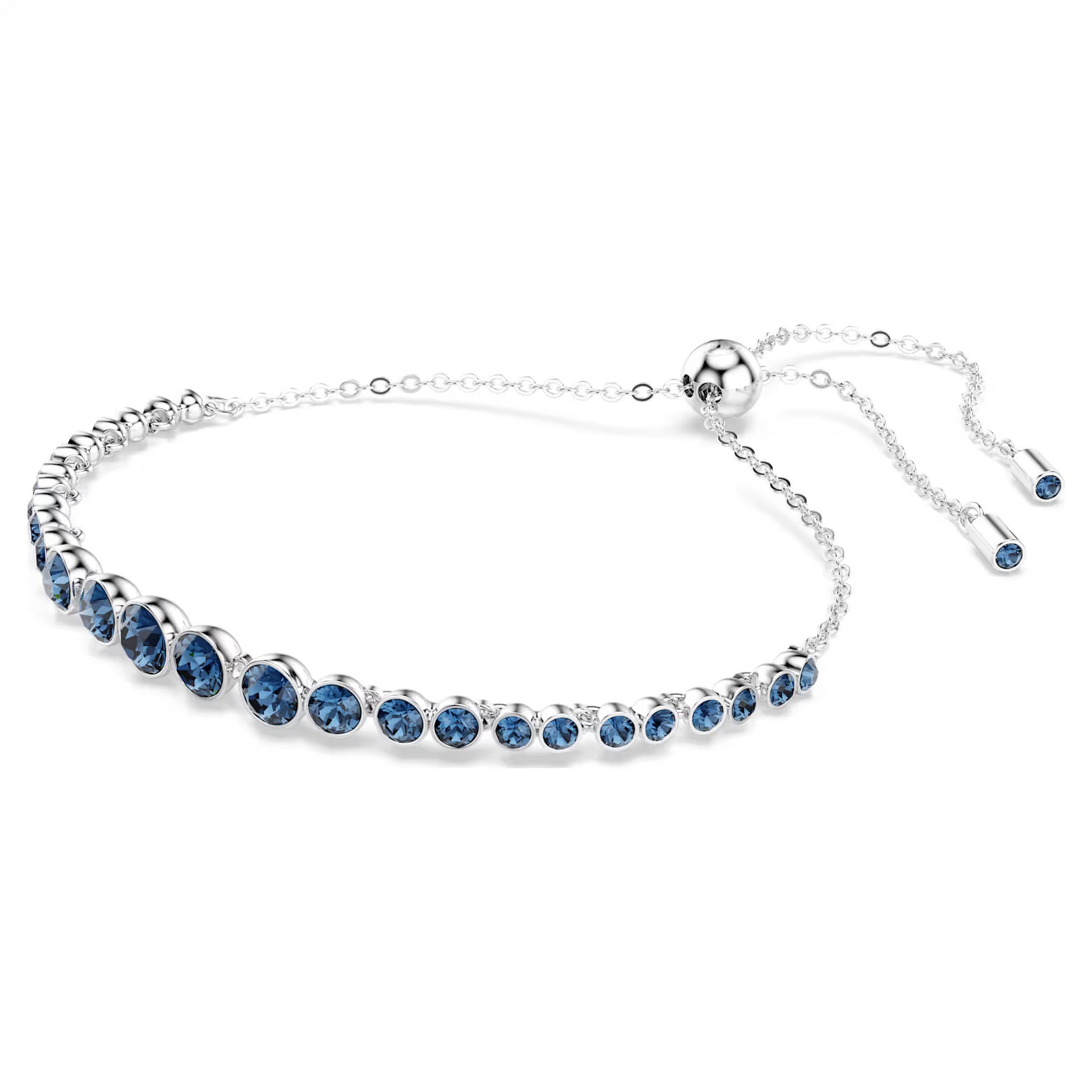 Swarovski Imber Emily Bracelet Mixed Round Cuts, Blue