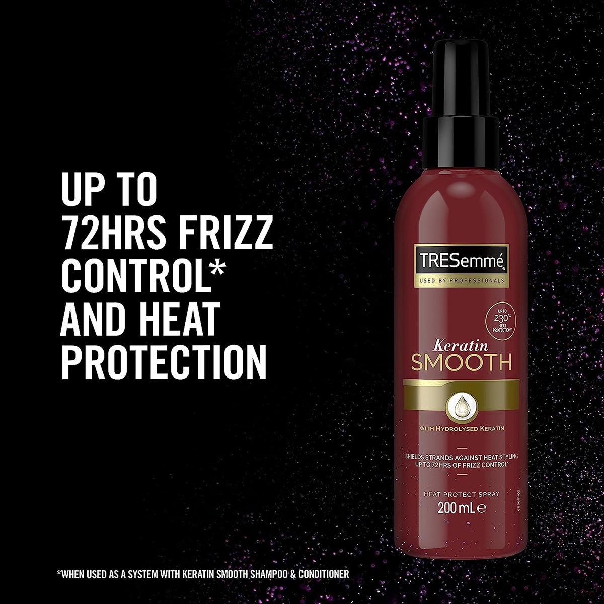 TRESemme Keratin Smooth Heat Protection Shine Spray 200ml
