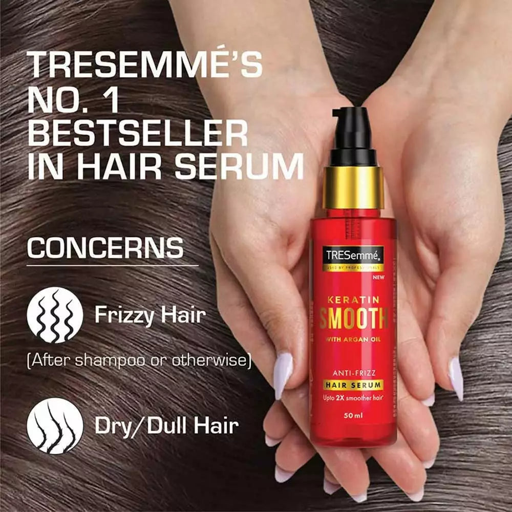 TRESemme Keratin Smooth with Argan Oil Anti-Frizz Hair Serum 50ml