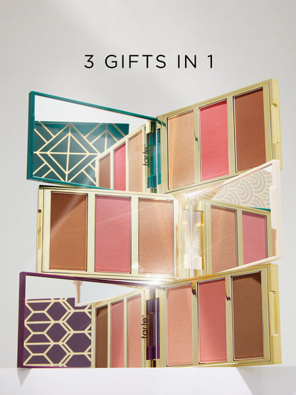 Tarte Amazonian Clay Party Palettes Cheek Set 3 Face Palette