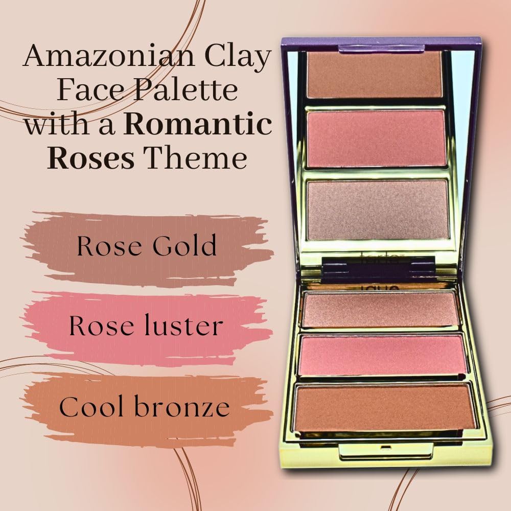 Tarte Romantic Roses Amazonian Clay Face Palette