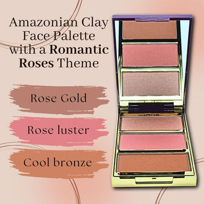 Tarte Romantic Roses Amazonian Clay Face Palette