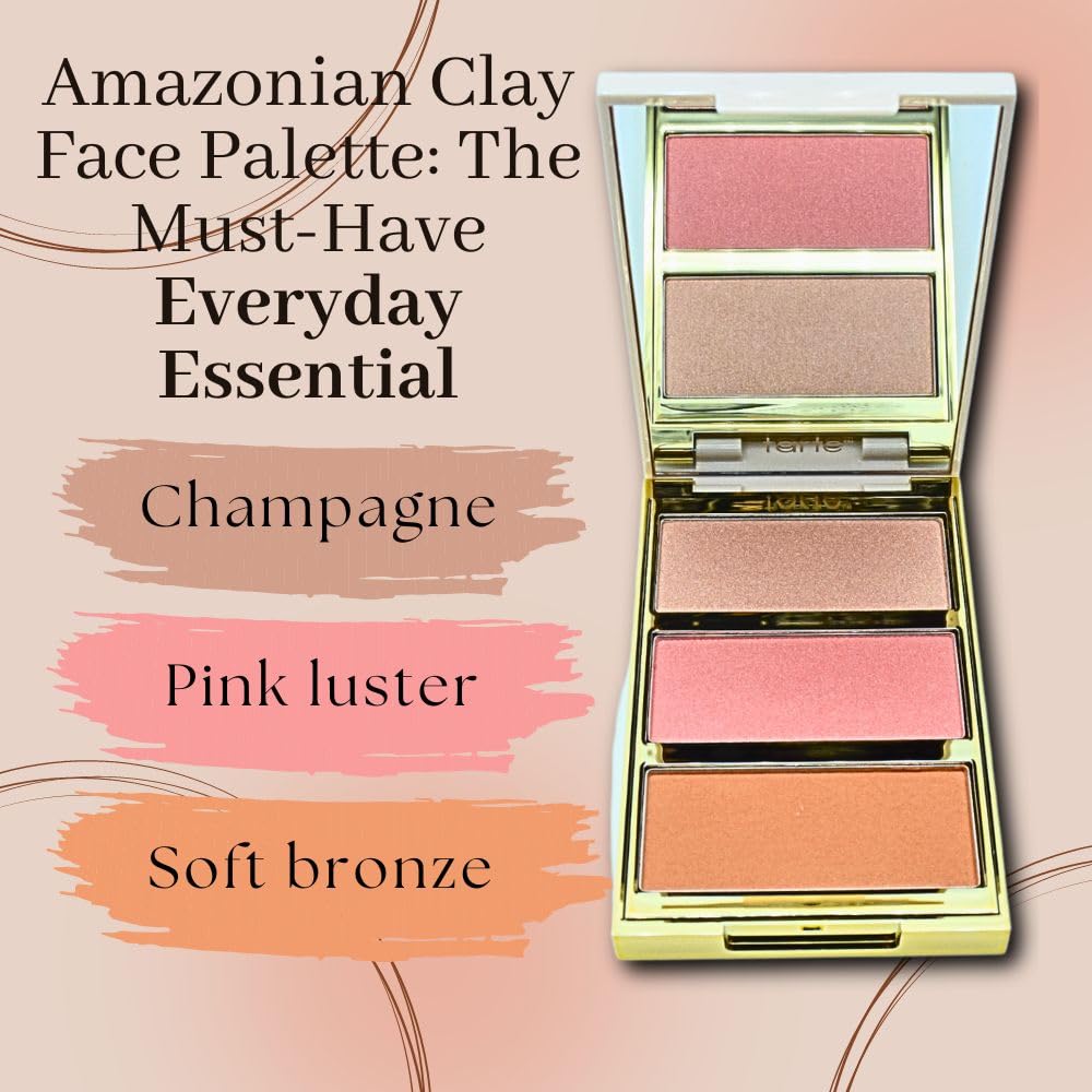 Tarte Everyday Essentials Amazonian Clay Face Palette