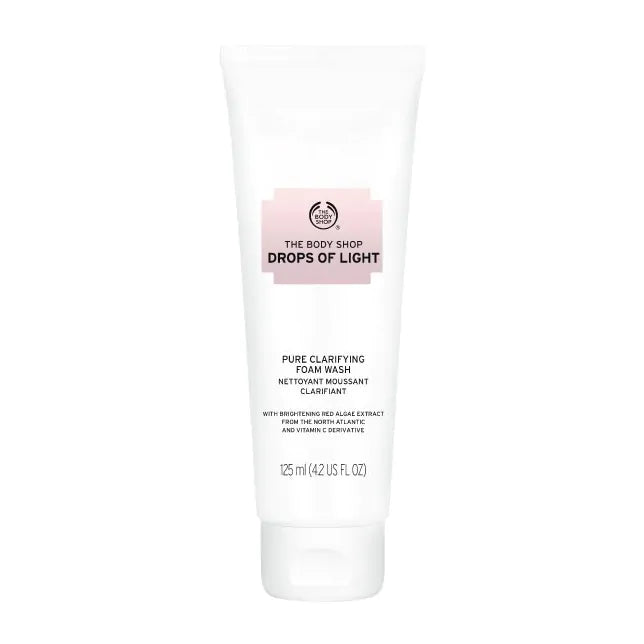 The Body Shop Drops Of Light Pure Clarifying Foam Wash 125ml