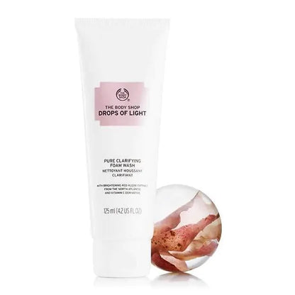 The Body Shop Drops Of Light Pure Clarifying Foam Wash 125ml