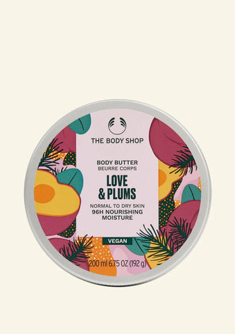 The Body Shop Love and Plums Body Butter 200ml
