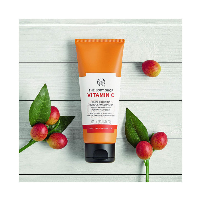 The Body Shop Vitamin C Glow Boosting Microdermabrasion Exfoliator 100ml