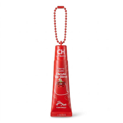 Tonymoly Christo Cherry Bomb Squishmallows Key Chain Lip Gloss