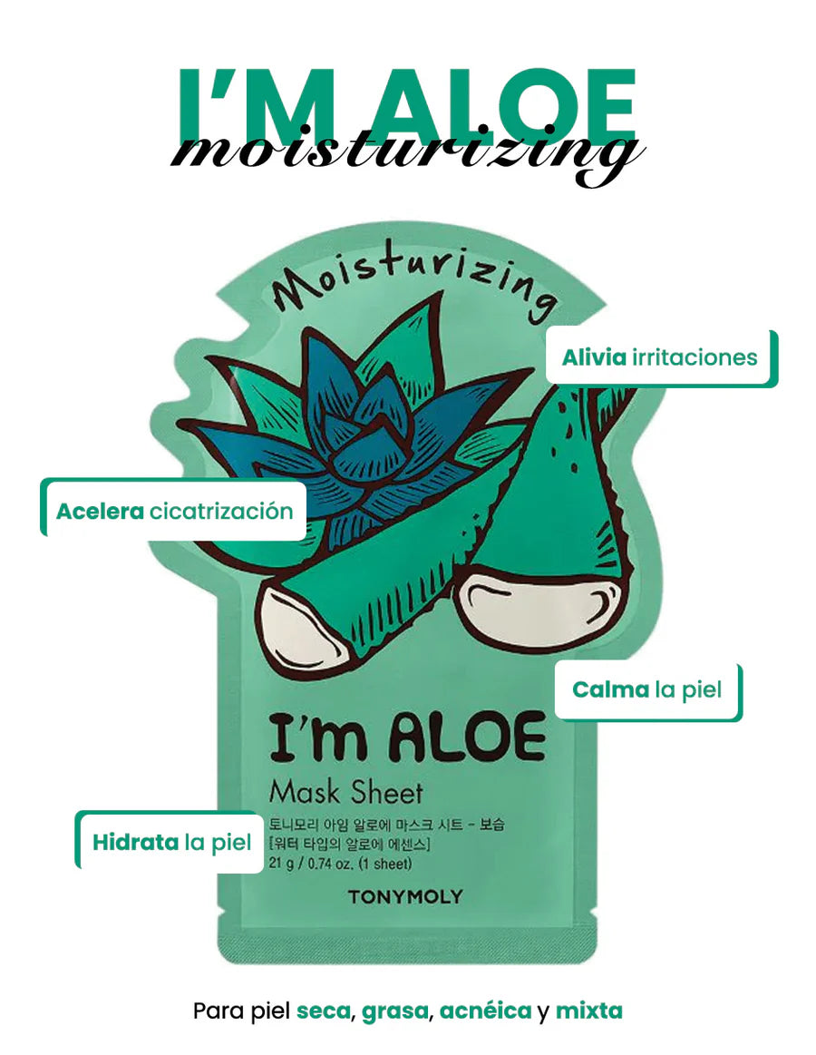 Tonymoly I'm Aloe Moisturizing Face Mask Sheet