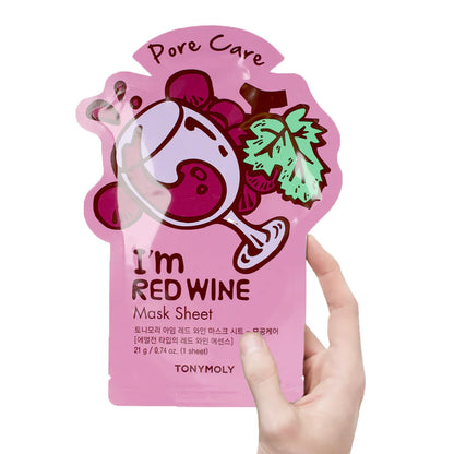 Tonymoly I'm Red Wine Pore Care Mask Sheet