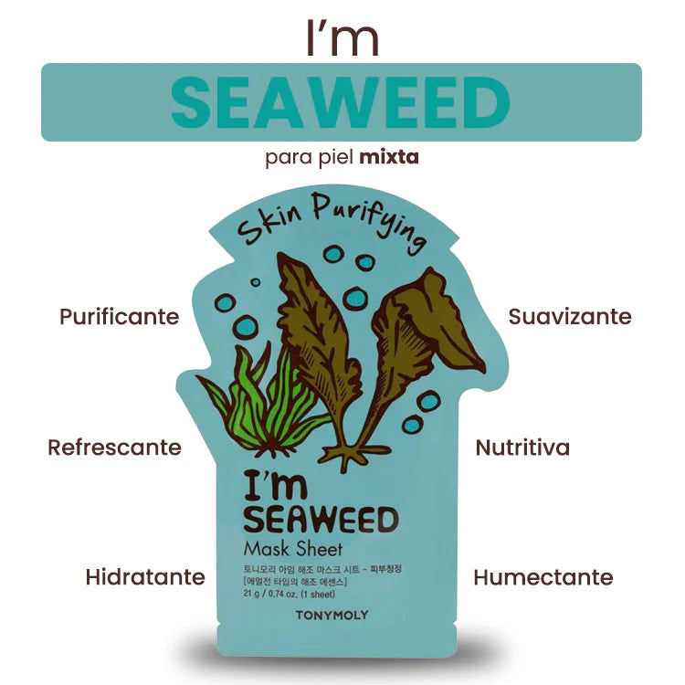 Tonymoly I'm Seaweed Skin Purifying Mask Sheet