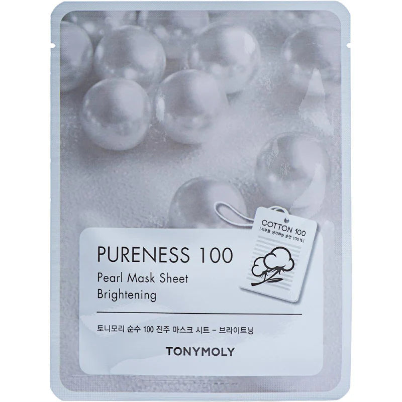Tonymoly Pureness 100 Pearl Face Mask Sheet (Brightening)