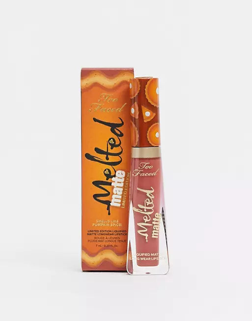 Too Faced Melted Matte Liquified Longwear Liquid Lipstick- Pumpkin Spice 7ml