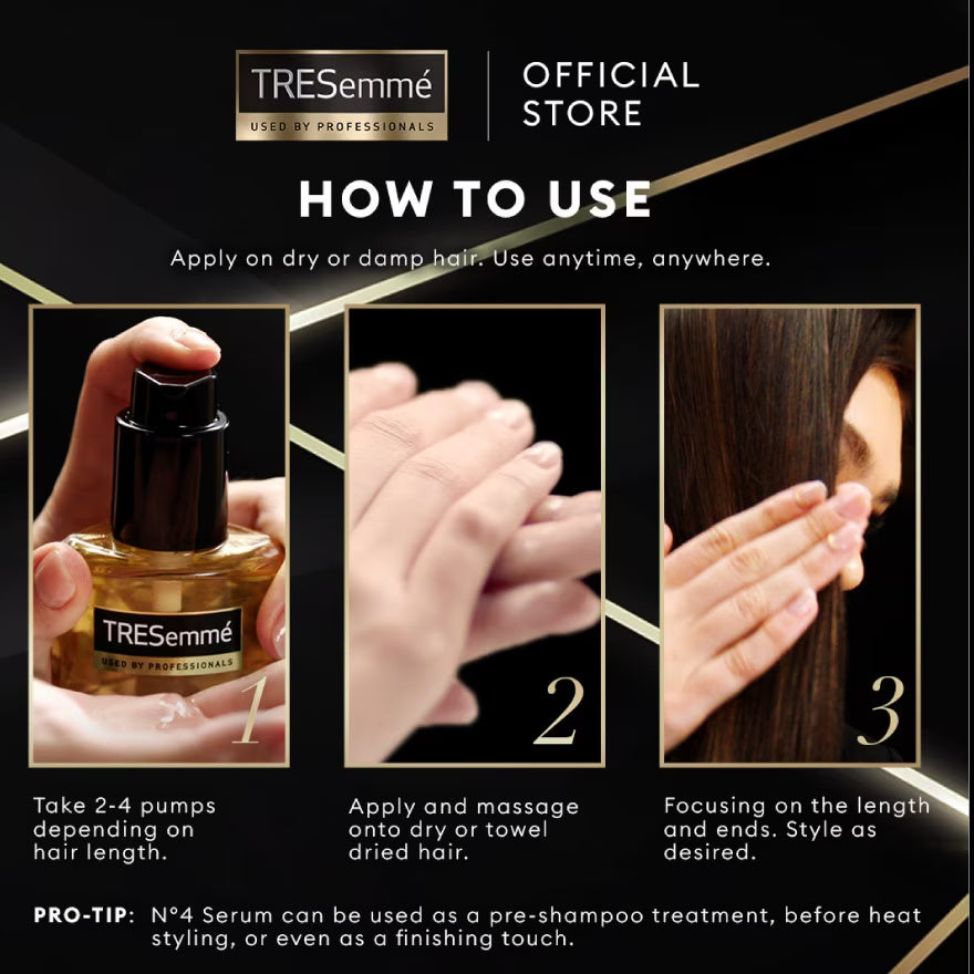 Tresemme Bond Repair Peptidebond+tm No4 Hair Serum 100ml