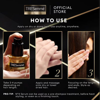 Tresemme Bond Repair Peptidebond+tm No4 Hair Serum 100ml