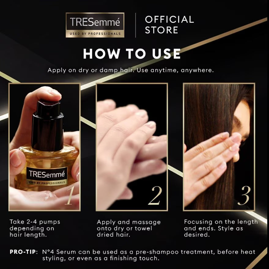 Tresemme Color Vibrancy Aminobond+ No4 Hair Serum 100ml