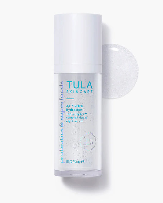 Tula Skincare 24-7 Ultra Hydration Triple-Hydra Complex Day & Night Serum 30ml