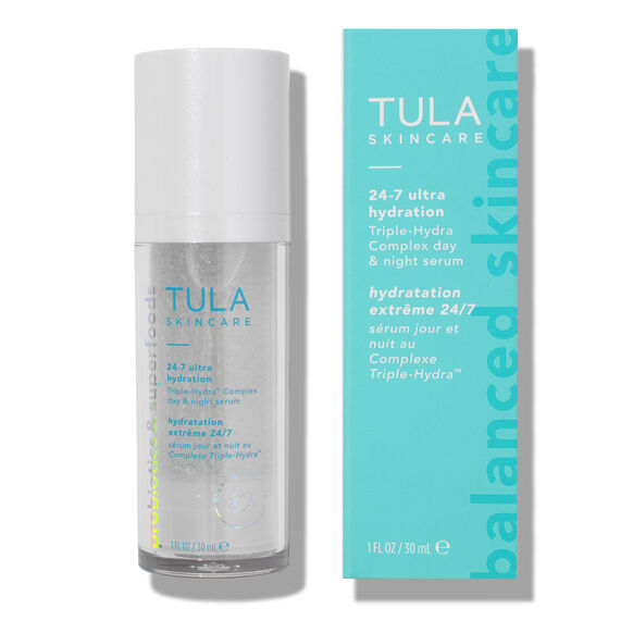 Tula Skincare 24-7 Ultra Hydration Triple-Hydra Complex Day & Night Serum 30ml