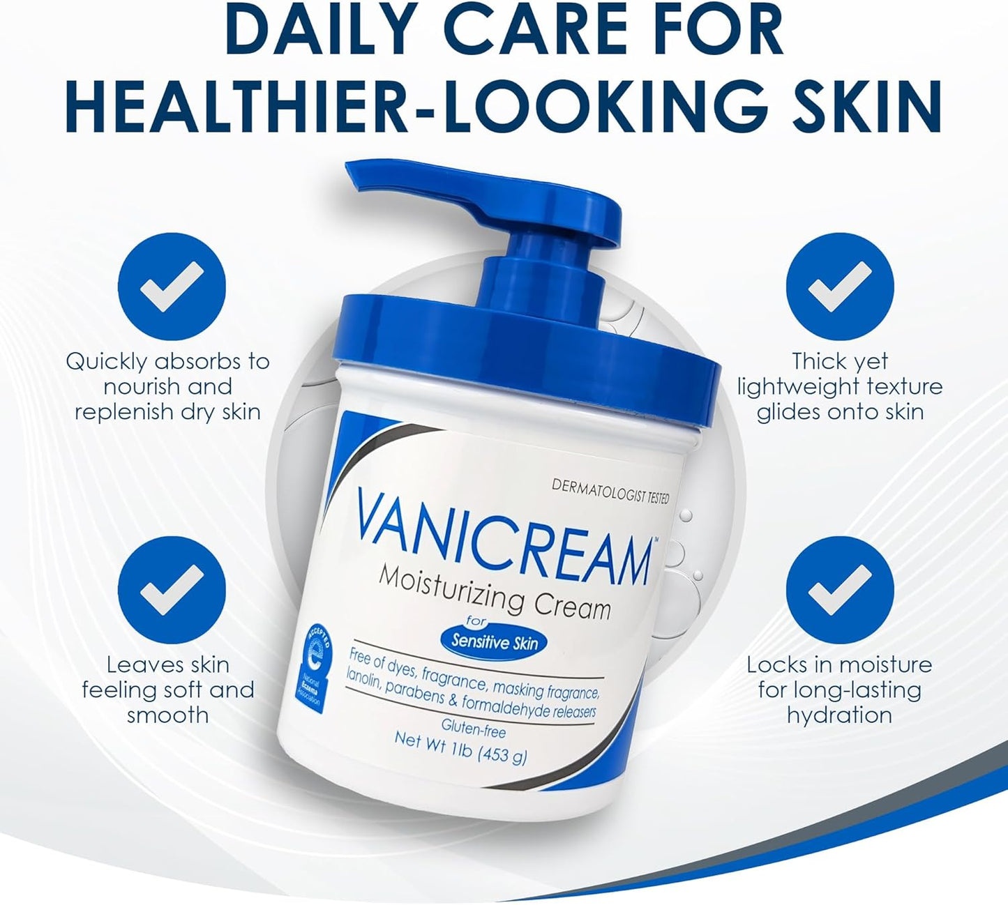 Vanicream Moisturizing Cream 453g
