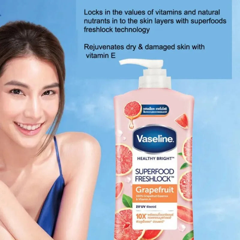 Vaseline Healthy Bright Superfood Freshlock Grapefruit Body Lotion 320ml