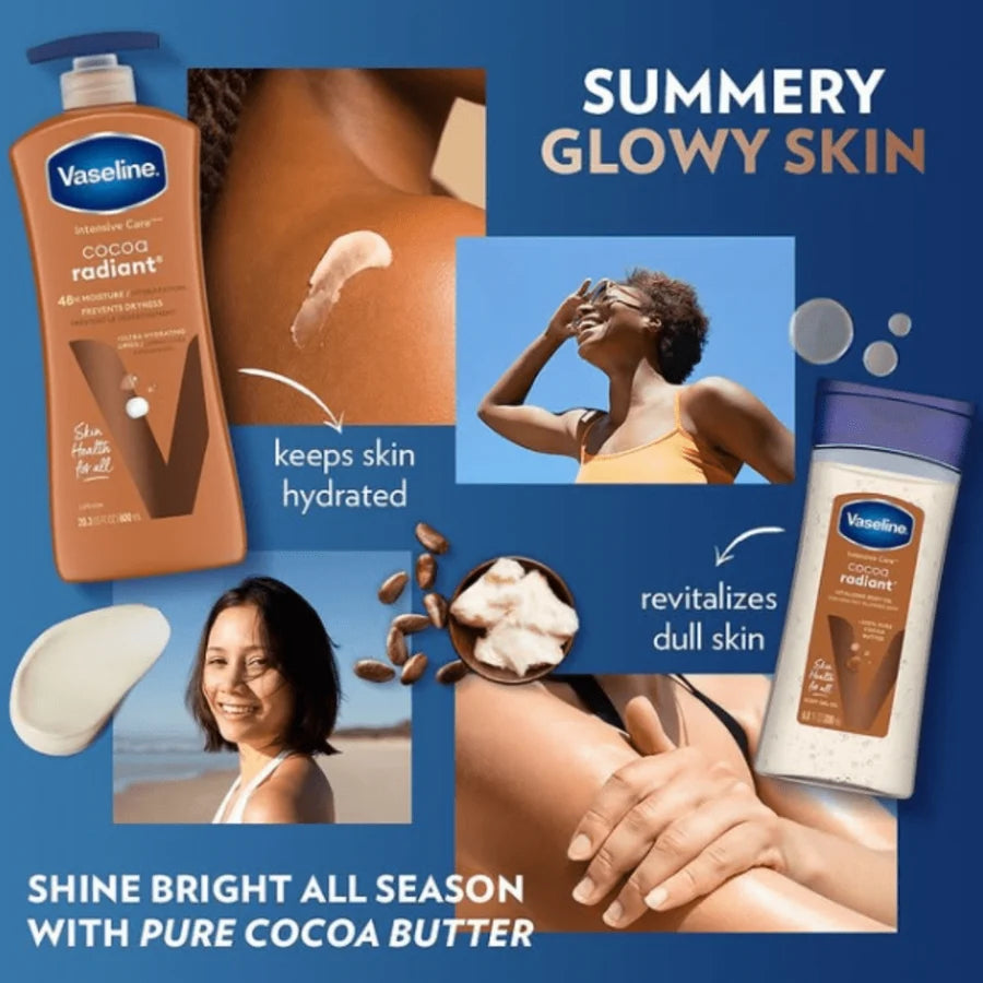 Vaseline Intensive Care Cocoa Radiant Body Oil Gel 200ml