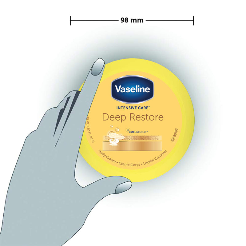 Vaseline Intensive Care Deep Restore Body Cream 75ml