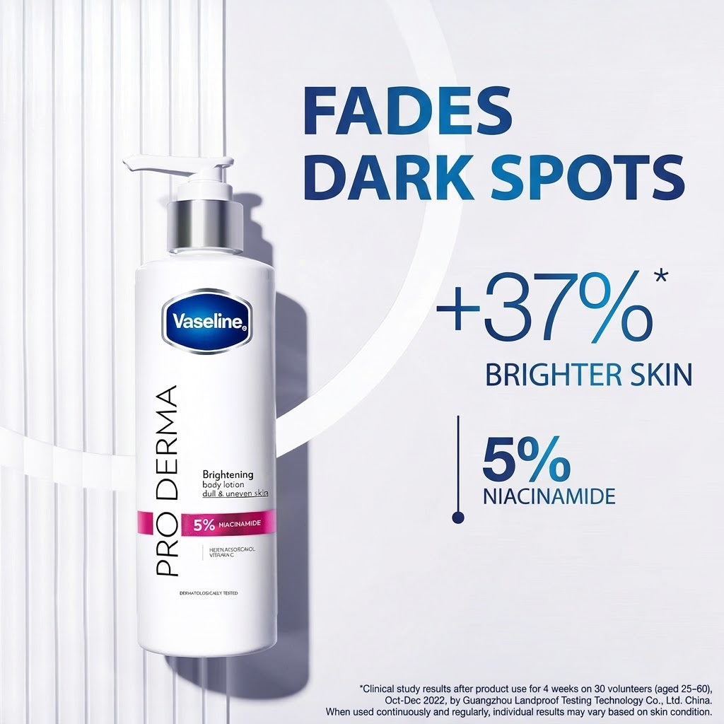 Vaseline Pro Derma Body Lotion 3 Brightening 70ml