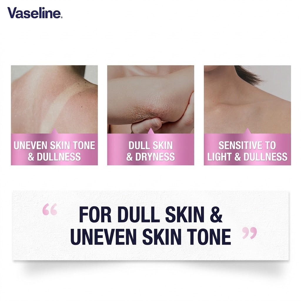 Vaseline Pro Derma Body Lotion 3 Brightening 70ml