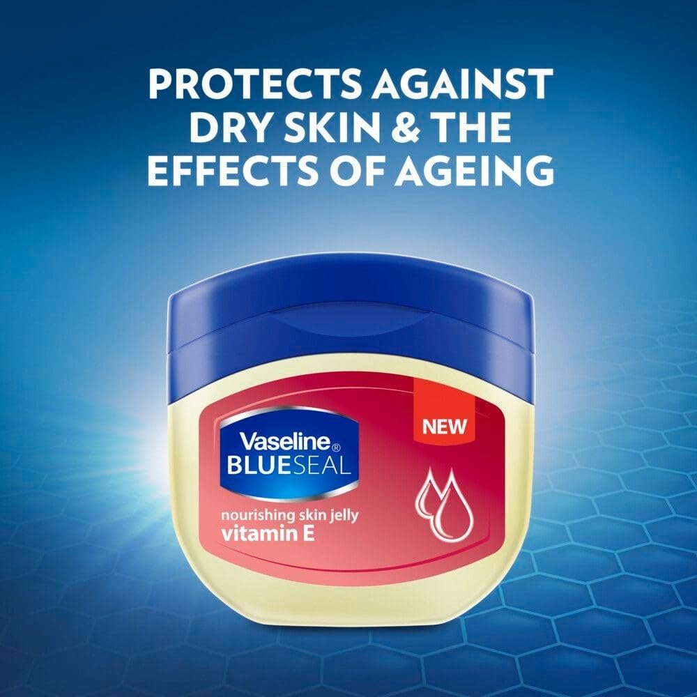Vaseline Blueseal Nourishing Skin Jelly Vitamin E 100g
