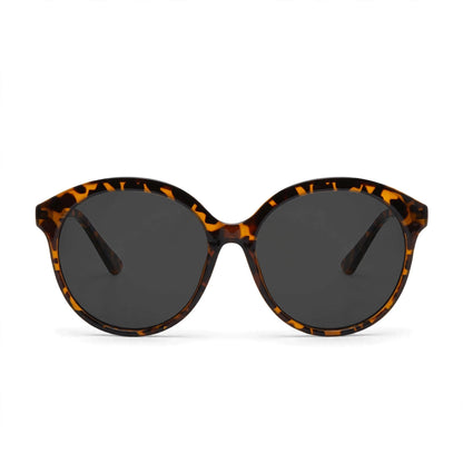 Vincci Oversized Tortoiseshell Round Sunglasses