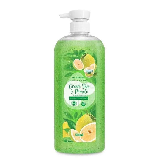 Watsons Green Tea & Pomelo Shower Scrub 700ml