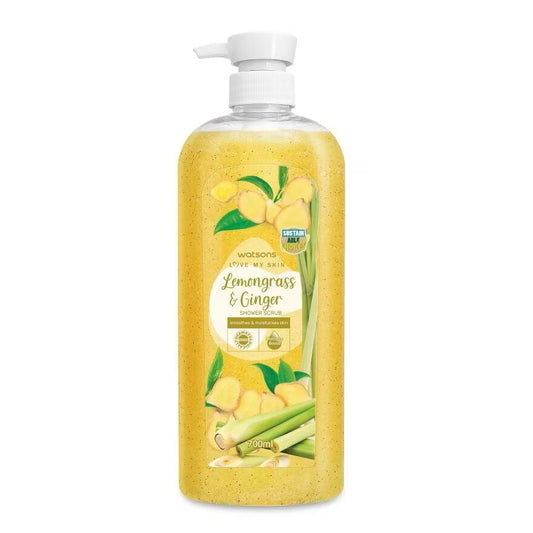 Watsons Lemongrass & Ginger Shower Scrub 700ml