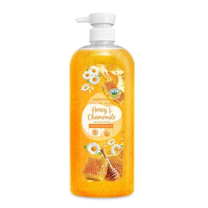 Watsons Honey & Chamomile Shower Scrub 700ml