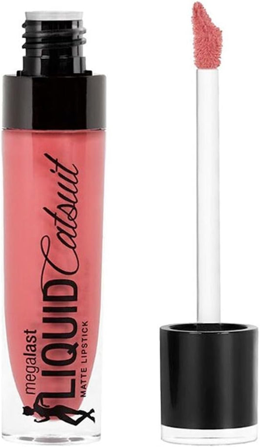 Wet n Wild Mega Last Catsuit Matte Liquid Lipstick- Coral Corruption