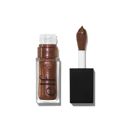 e.l.f Cosmetics Glow Reviver Lip Oil Glimmer- Chocoluxe