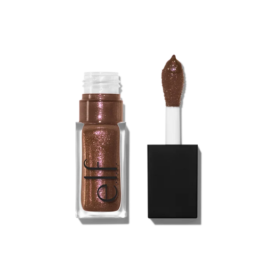 e.l.f Cosmetics Glow Reviver Lip Oil Glimmer- Chocoluxe