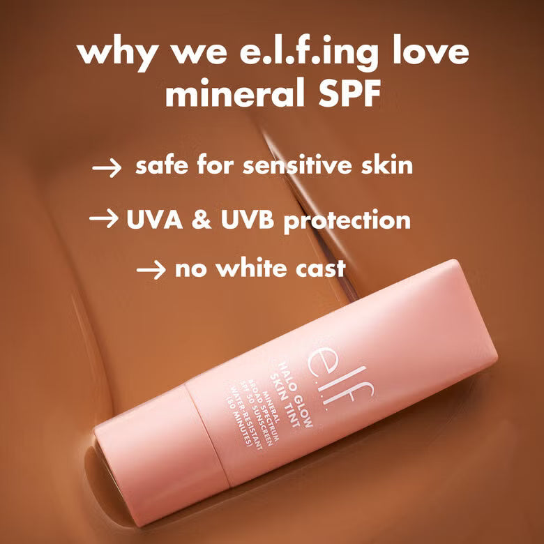 e.l.f Cosmetics Halo Glow Skin Tint SPF50- 4 Light Neutral 30ml
