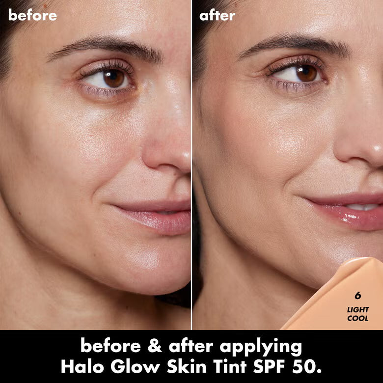 e.l.f Cosmetics Halo Glow Skin Tint SPF50- 6 Light Cool 30ml
