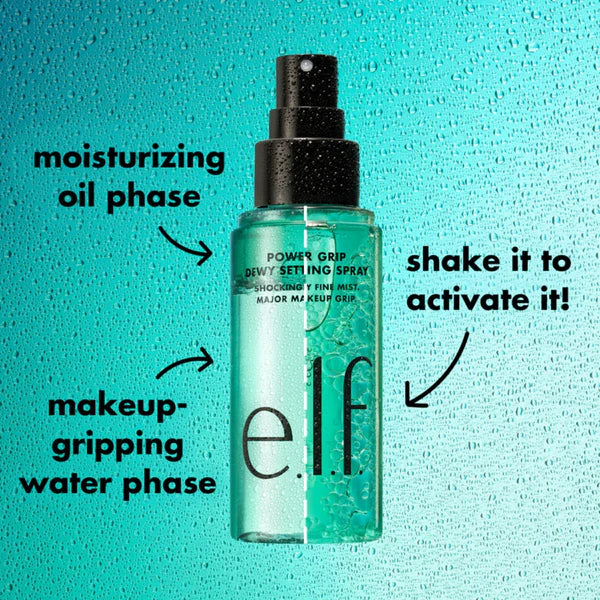 e.l.f Cosmetics Power Grip Dewy Setting Spray 80g