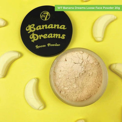 w7 Banana Dreams Loose Powder 20g