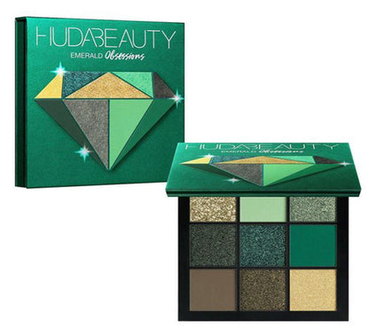 Huda Beauty Eyeshadow Palette Emerald Obsessions
