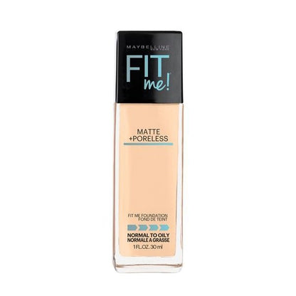 Maybelline Fit Me Matte+ Poreless Normal to Oily Foundation- 128 Warm Nude