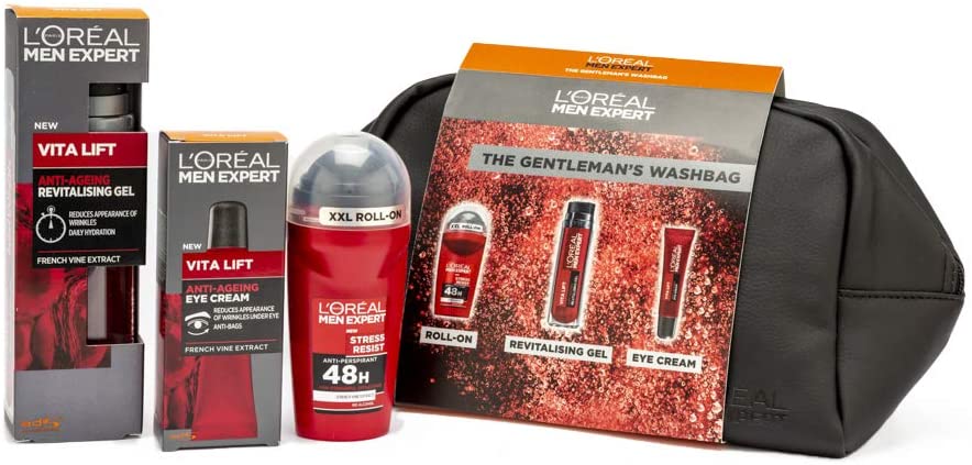 L'Oreal Paris Men Expert The Gentleman's Washbag Gift Set