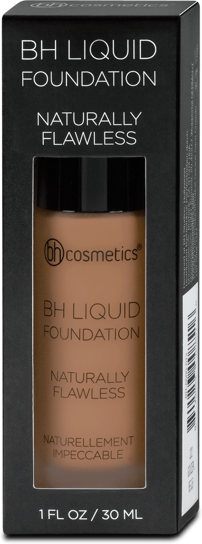 BH Cosmetics Liquid Foundation Naturally Flawless- 222 Gloden Beige