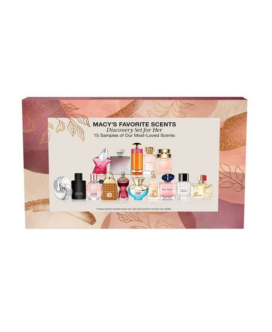 Macy's Favorite Scents 15-Pc. Sampler Discovery Set for Her
