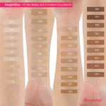 Maybelline Fit Me Matte+ Poreless Normal to Oily Foundation- 242 Light Honey