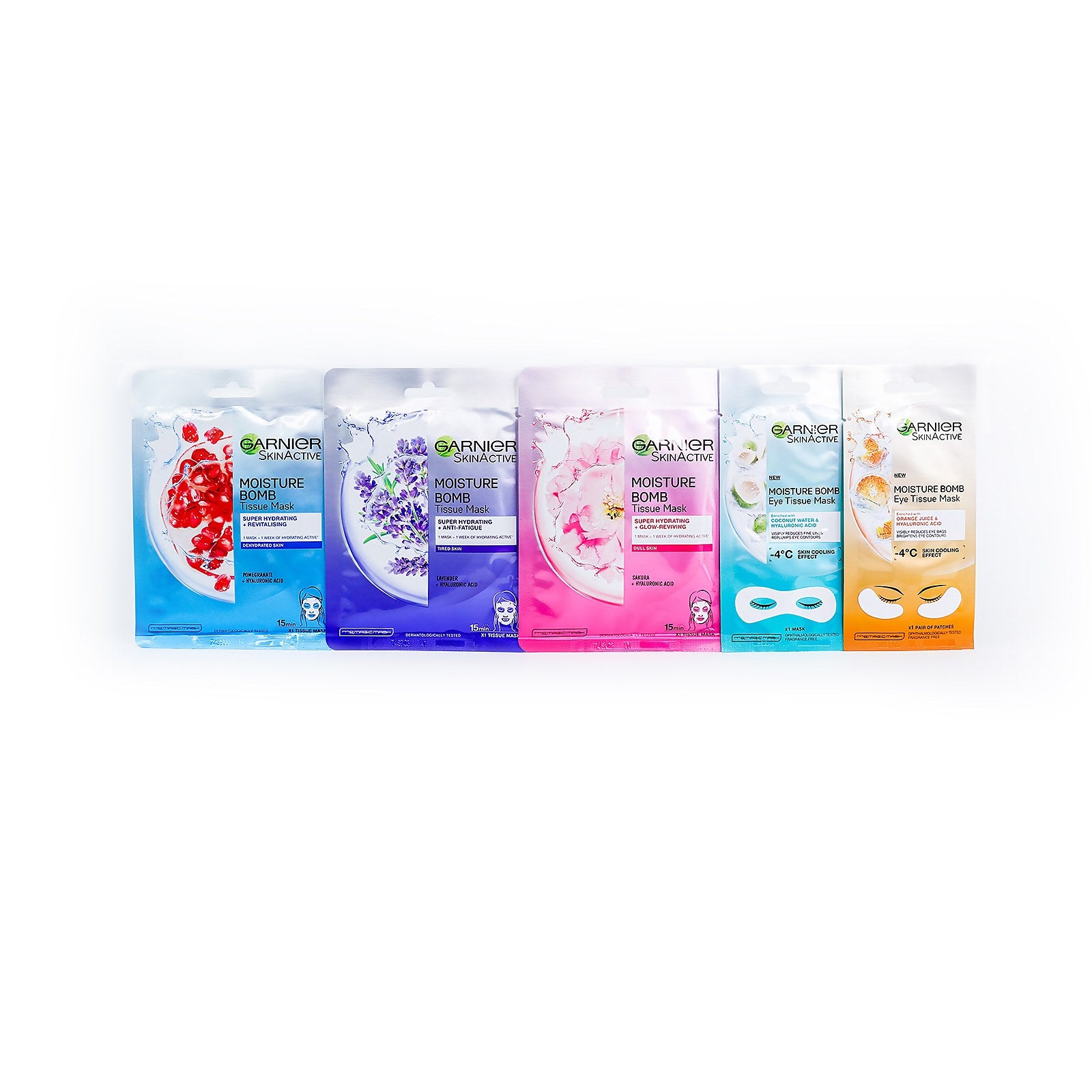 Garnier Tissue Mask Discovery Collection