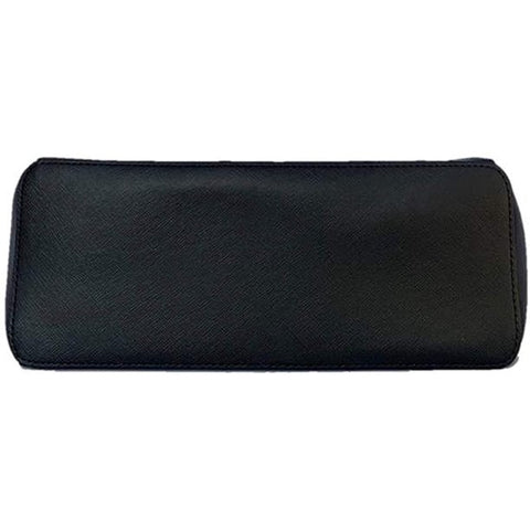 Michael Kors Charlotte LG Top Zip Tote PVC Pebbled Leather Black