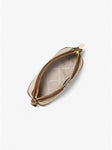 Michael Kors Extra-Small Metallic Canvas And Leather Dome Crossbody Bag
